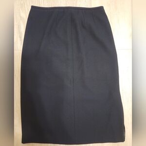 Dark Gray Kasper and Company Pencil Skirt